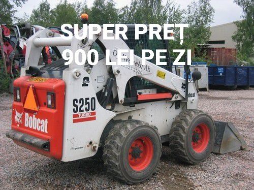 Închiriez utilaje buldoexcavator miniexcavator bobcat buldo picon casa