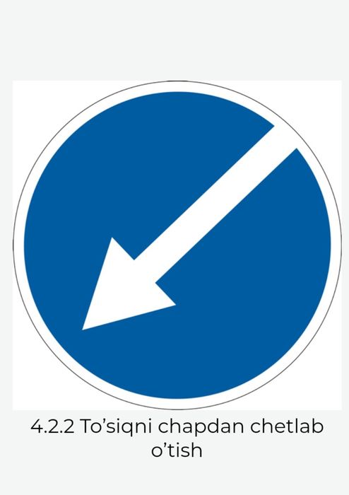 Znak. Yulbelgi. Дорожный знак размер 60/60 70/70