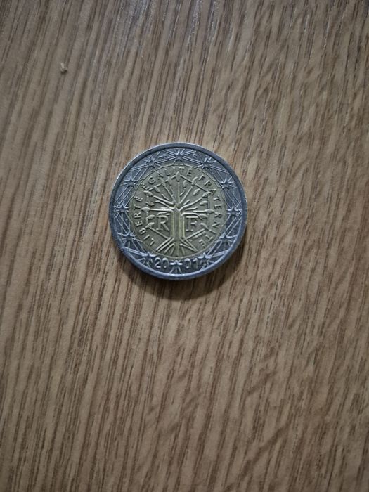 Moneda 2 euro Franța 2001