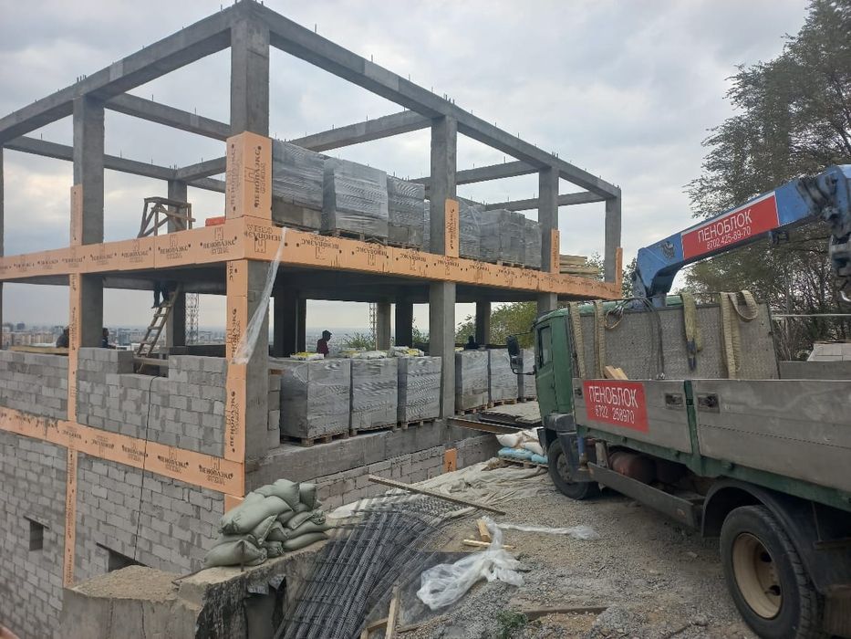 Пеноблок газаблок теплоблок  50х30х20 завод АПЗ