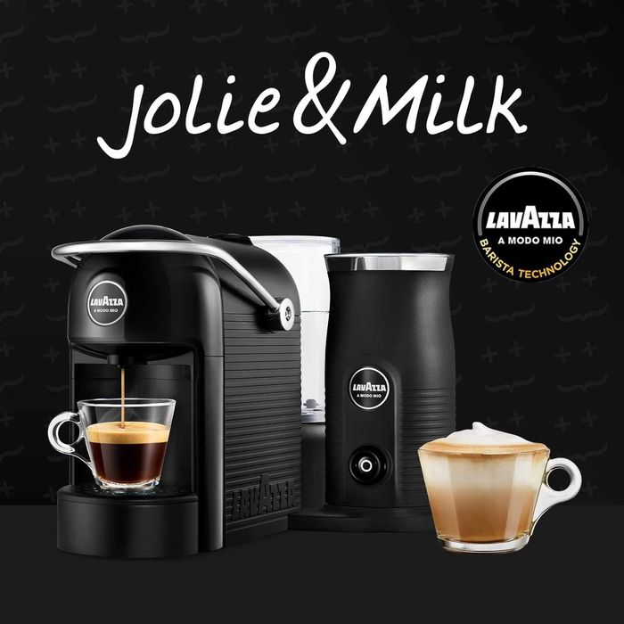 Lavazza, Кафемашина A Modo Mio Jolie&Milk, вграден разпенител за мляко