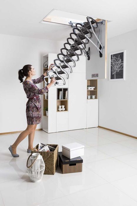 Чердачная лестница металлическая Fakro