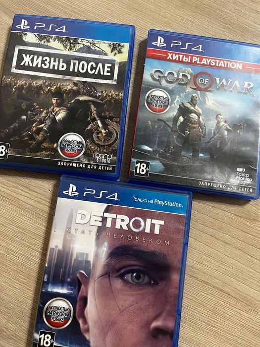 Продам игры на PS4 в отличном состоянии