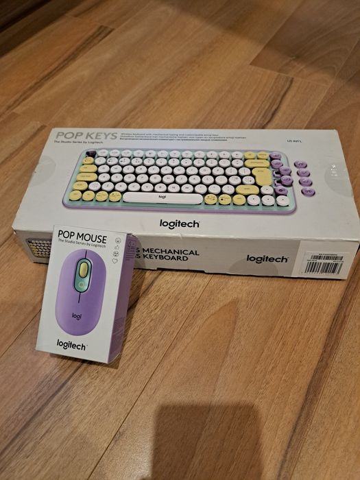 Tastatura si mouse Logiteck pop