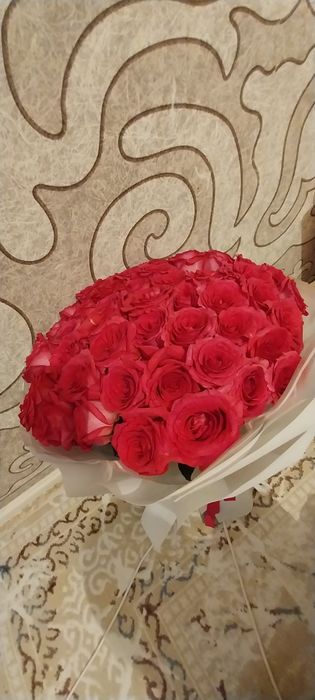 Большой букет б/у