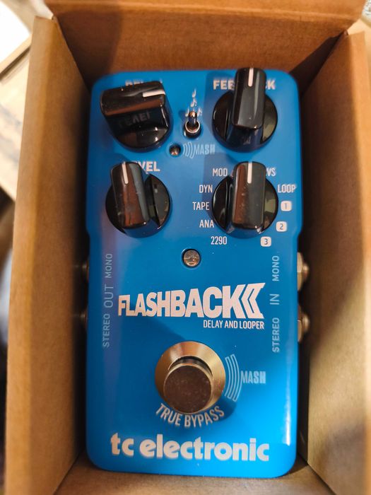 Ефект за китара TC Electronic Flashback 2 Delay Pedal, MASH технология