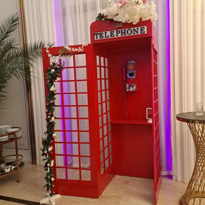 Cabina Londoneza Videoguest book – pentru Evenimente Speciale