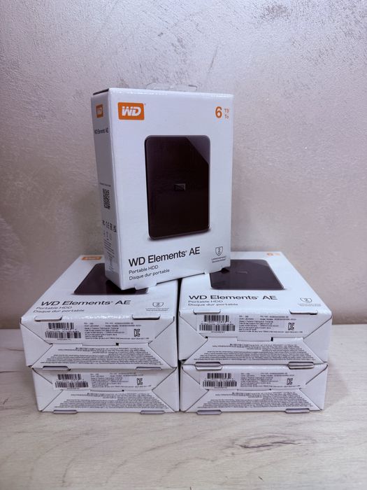 Hdd WD Elements AE 6Tb  sigilate !