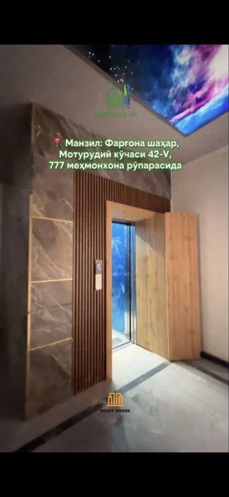 Квартира сотилади жуда зур евро ремонт килинган янги хеч ким яшамаган
