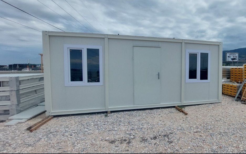 Офис контейнер Склад Бунгало Къща Сглобяем фургон Налични