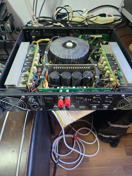 Vand amplificator profesional de putere the t.amp 1050 mk-x