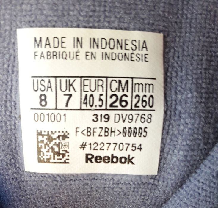 40.5 номер дамски Reebok Aztrek
