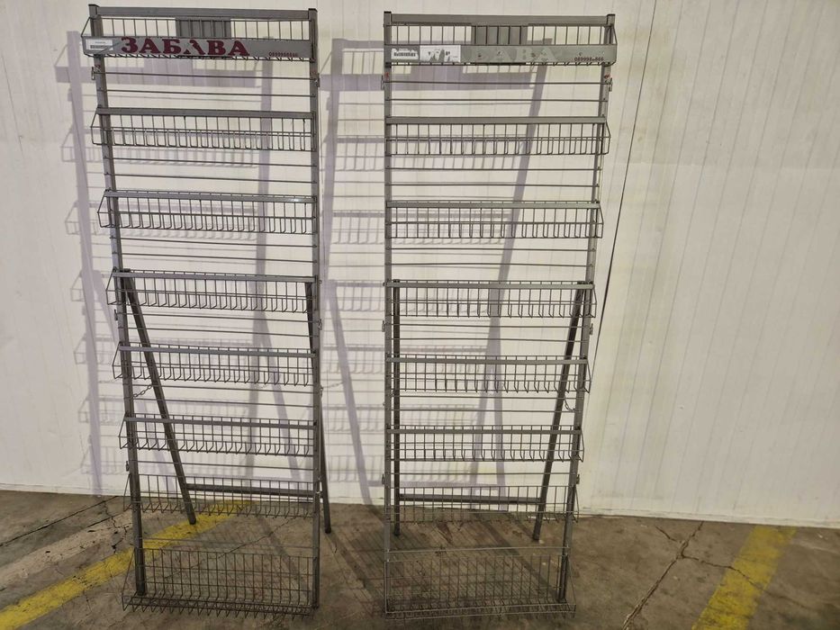 Метални стелажи за малки продукти