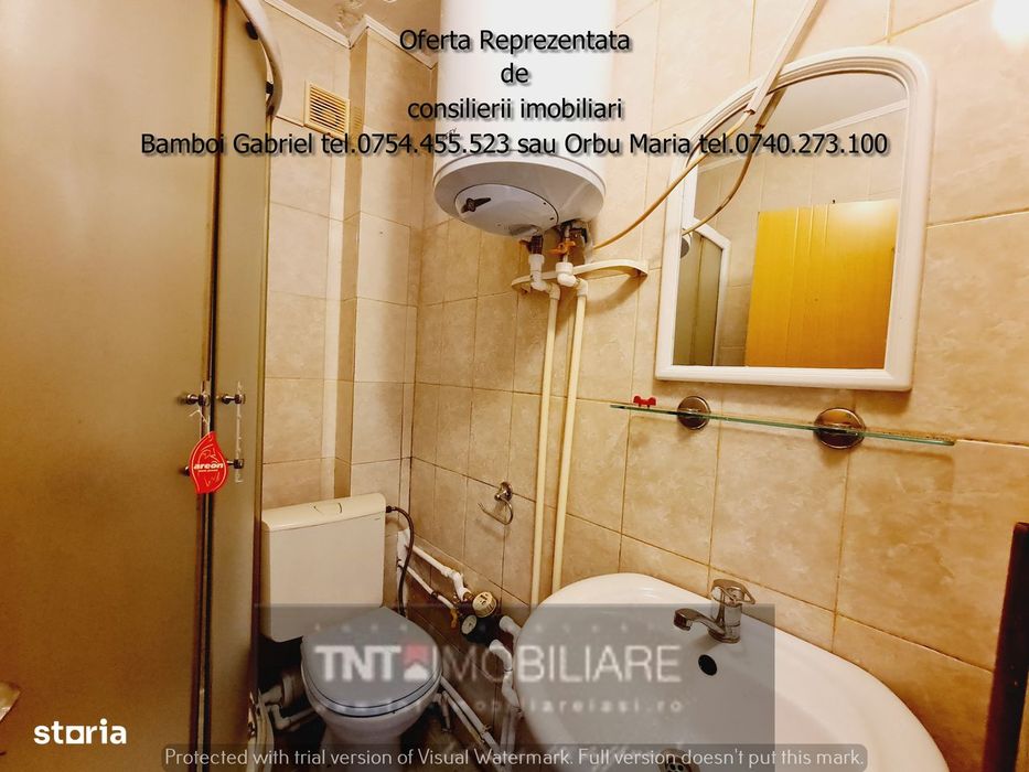 Garsoniera de vanzare zona Podu Ros-Piata Nicolina