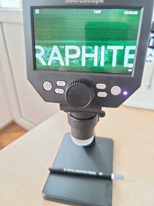 Цифров електронен микроскоп с екран 4.3"