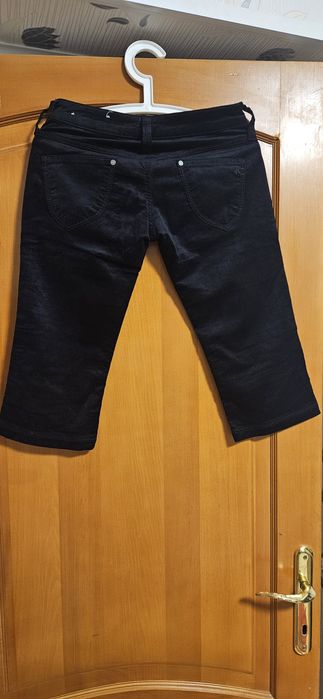 Bermude dama Review 27 negru catifea