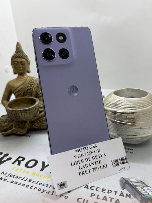 Amanet ROYAL : Moto G86 / 8 GB 256GB / Liber de retea / Garantie
