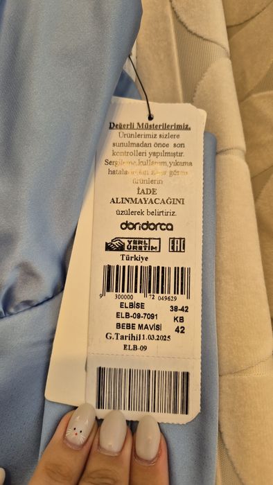 Rochie elegantă babyblue