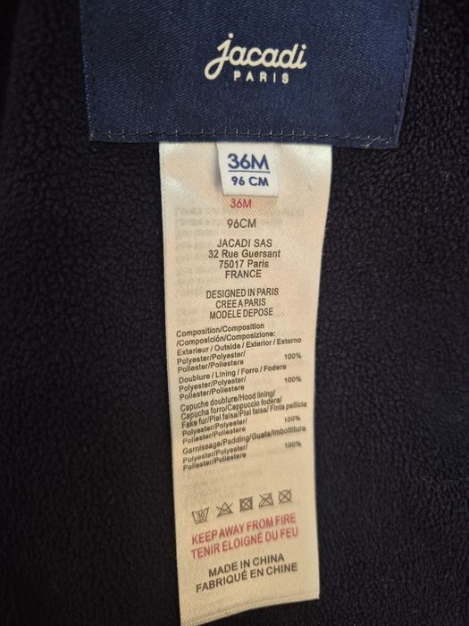 Зимняя куртка на девочку Jacadi!