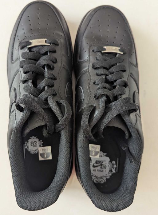 Nike Air Force 1 '07 Low мъжки черни маратонки 2 модела размер 42.5 от Сащ