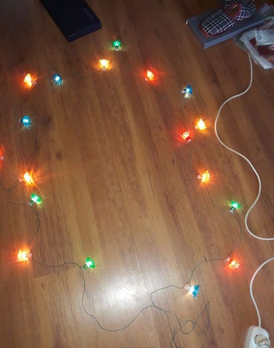 Герлянды на ёлку, СССР, РЕТРО, 4 комплекта.