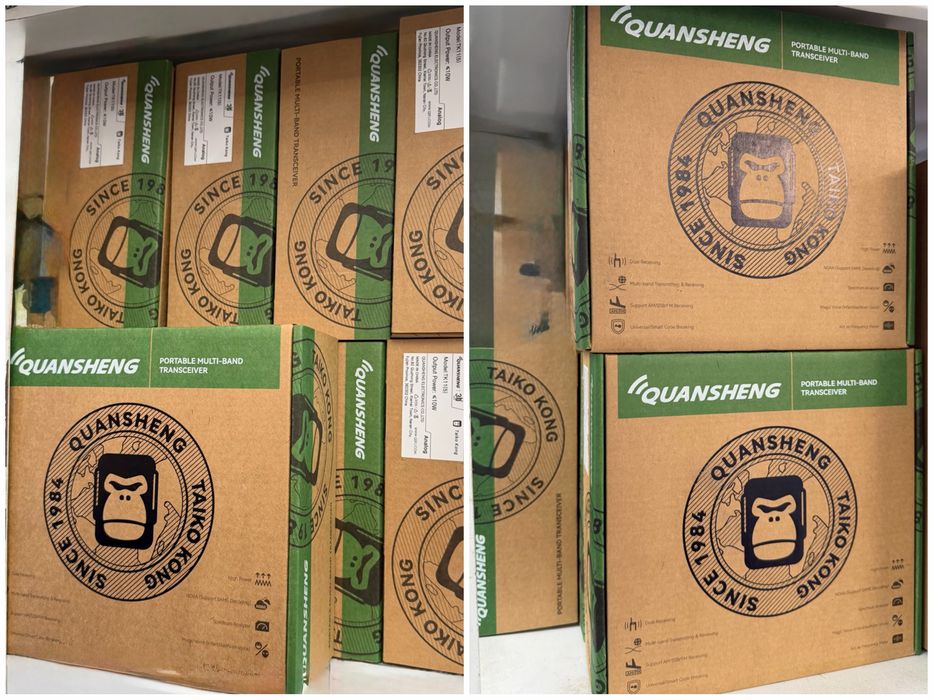 Quansheng TK 11 Taiko kong multi band radiostation walkie talkie радио