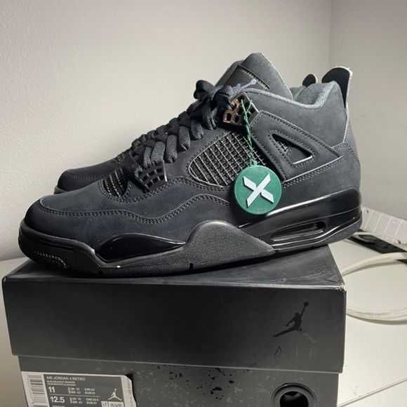 Jordan 4 Black Cat Full (Livare cu Verificare)