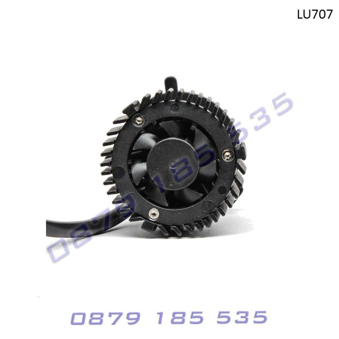 Мощни LED крушки H4 Y6D 6000K вентилатор лед светлини фар автомобил