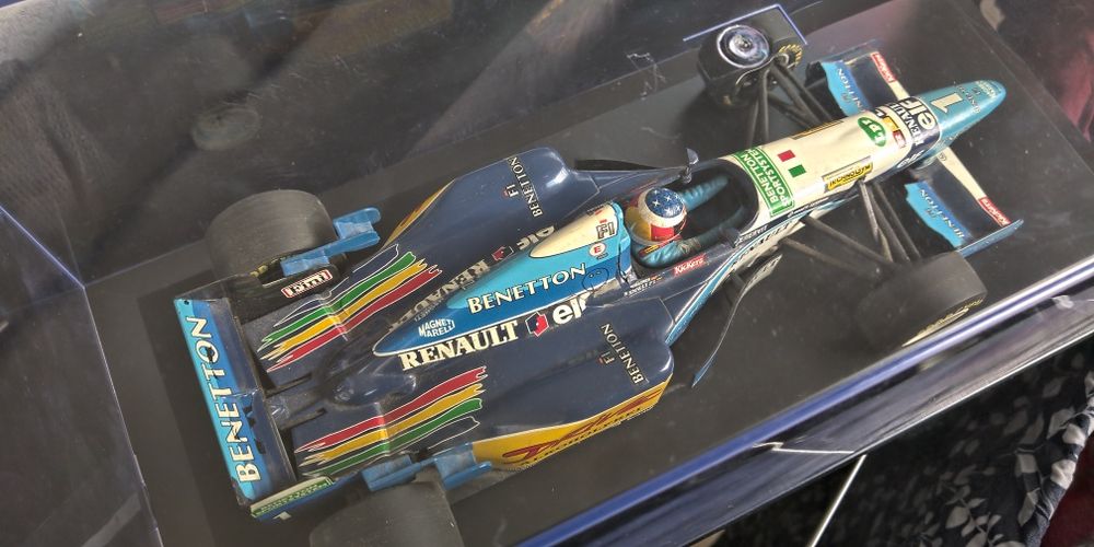 1:18 1995 Benetton Michael Schumacher Formula 1 macheta F1 Minichamps