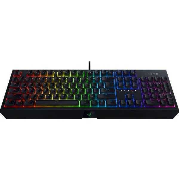 Tastatura mecanica gaming Razer BlackWidow 2019, RZ03-02860100-R3M1, layout US, RGB green switch, negru noua sigilata