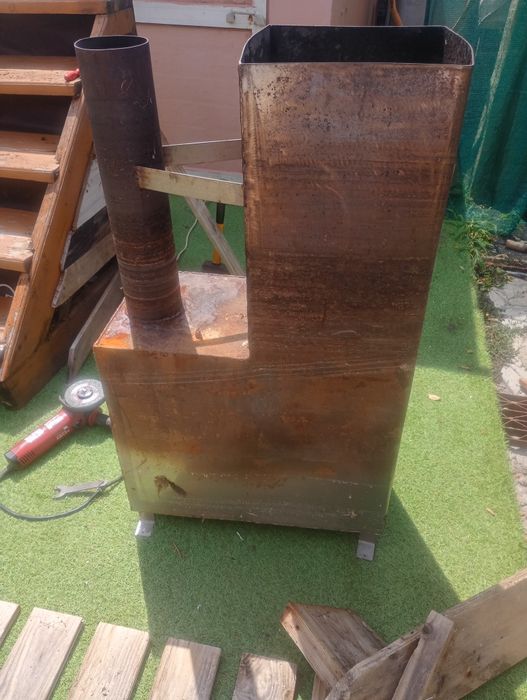 Sobă inox ciubăr