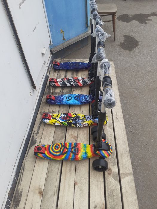 Самокаты трёхколесные