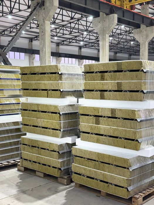 Стеновые и кровельные сэндвич панели Panelza —  9$  за м²