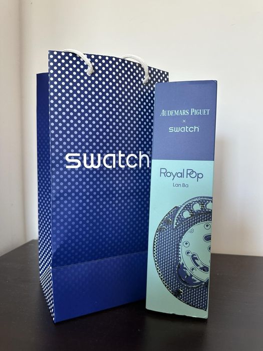 Ap x Swatch Lan ba and Ocho negro