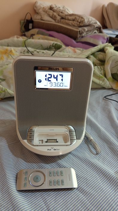 Дог станция радио часовник PHILIPS