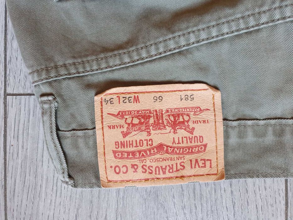 Blugi LEVI'S 581 - Marime W32 L34 (Talie 80 cm)