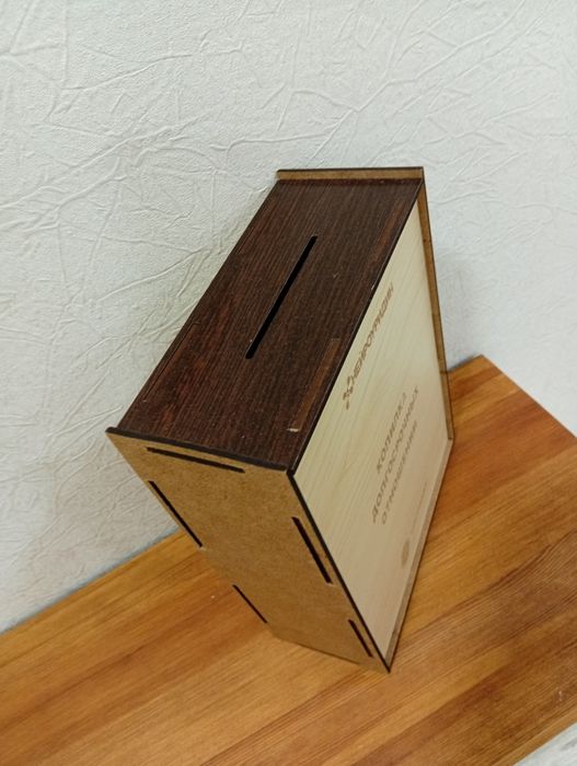 Копилка натуральное дерево