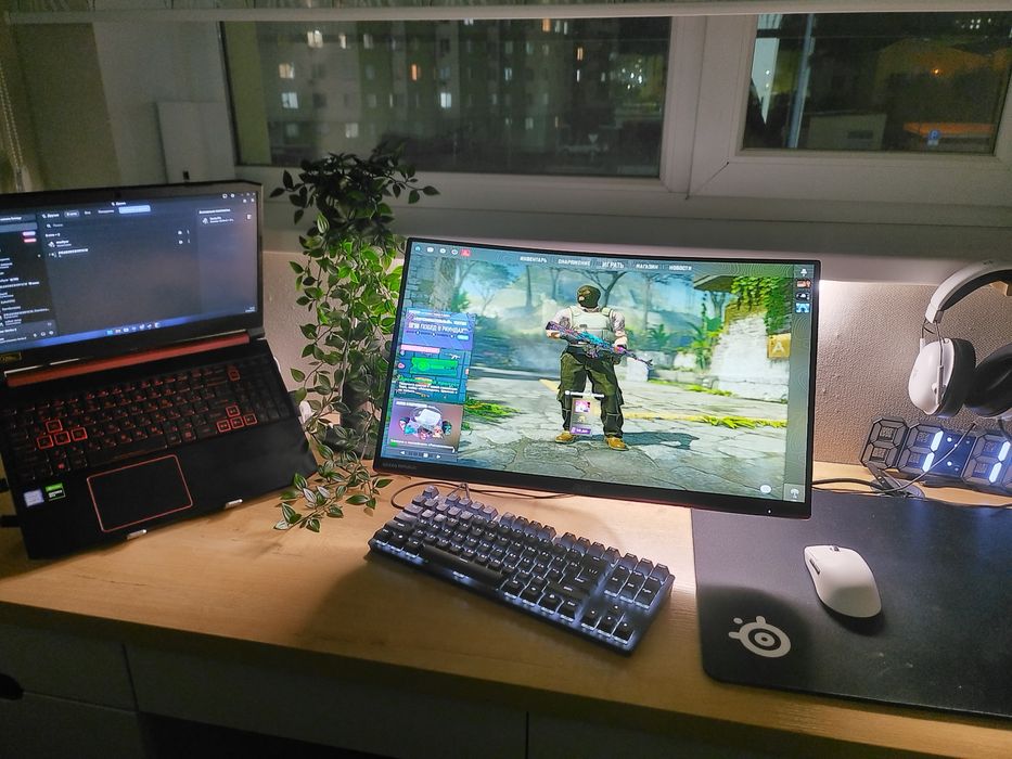 Ноутбучный сетап компьютер