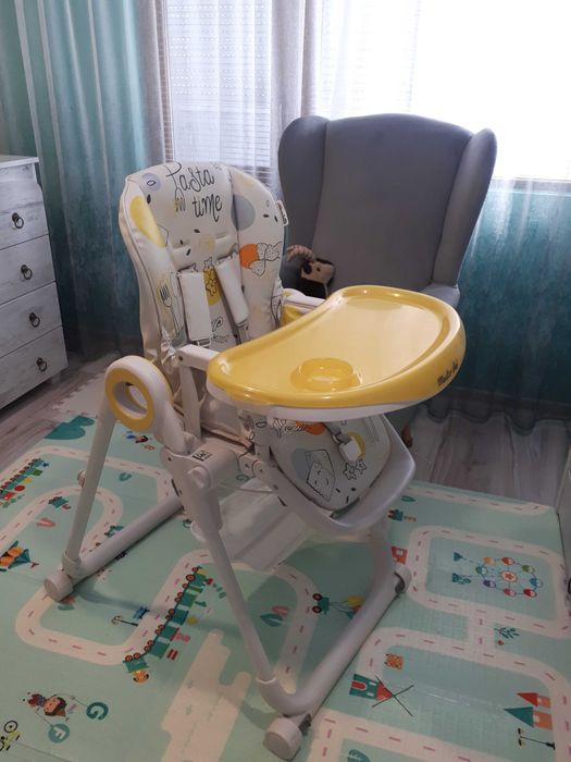 Столче за хранене Chipolino Master Chef,жълто