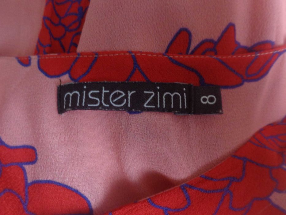 Salopeta Mister Zimi imprimeu floral marimea 8