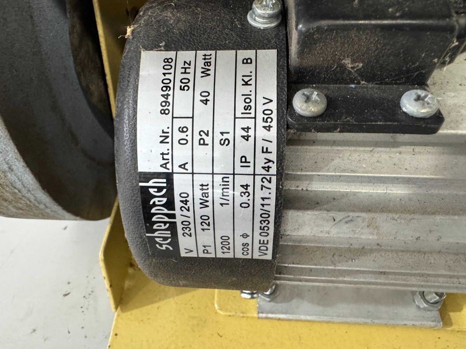 Шмиргел за водно заточване - Scheppach 120 W