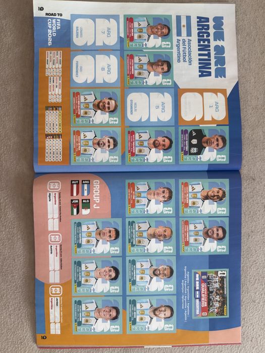 Vand Album Panini World Cup 2026 completat full