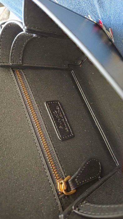 Кожена дамска чанта тип "куфарче" PINKO LOVE ONE