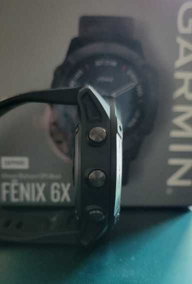 Garmin Fenix 6X Sapphire Edition – Stare Excelentă / Pachet Complet