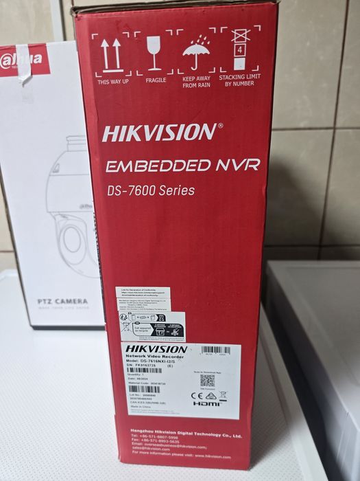 NVR Hikvision ACuSense DS-7616NXI-I2/S(E), 16 canale, 8 MP, + HDD 6 Tb