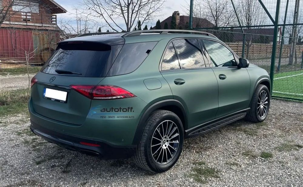 Praguri Mercedes GLE W167 SUV (2019+) din aluminiu Black Design