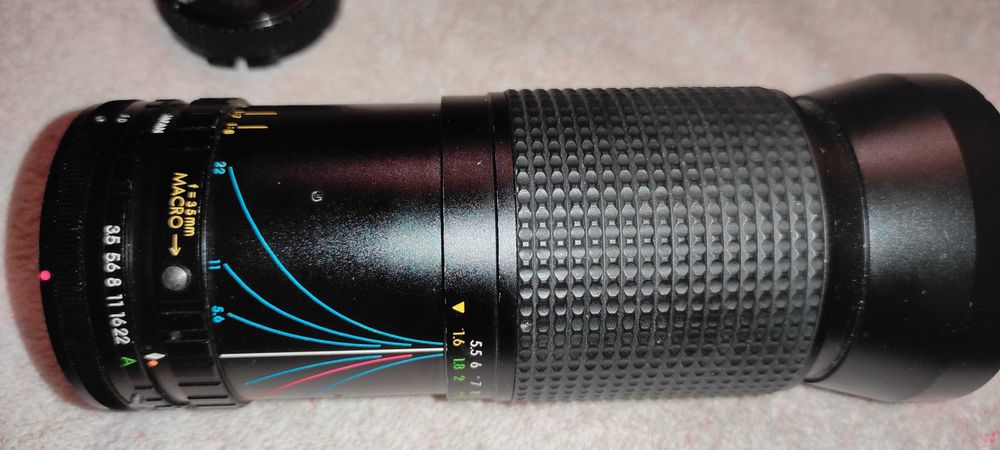 vand - obiectiv foto  TOPMAN MC AUTO. zoom /macro 1:3.5-4.8  f=35-200 mm ( 67 ) japan - neprobat  pret 150 ron
