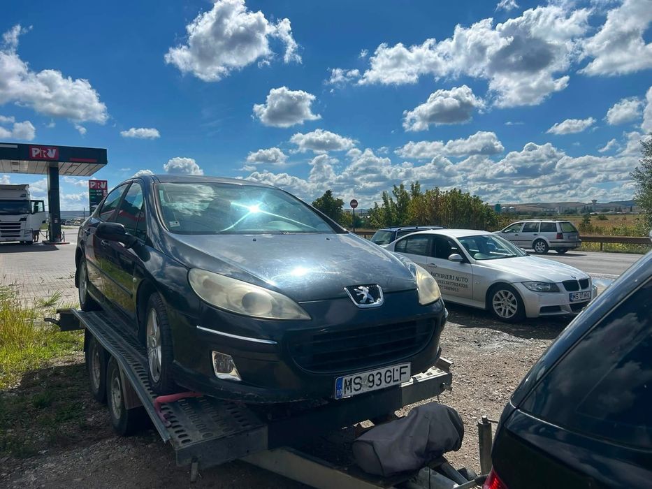 Piese Peugeot 407 an 2007 DE EUROPA  motor 1.6 HDI PERFECT FUNCTIONAL.caseta directie turbo plansa bord cutie viteze injectoare