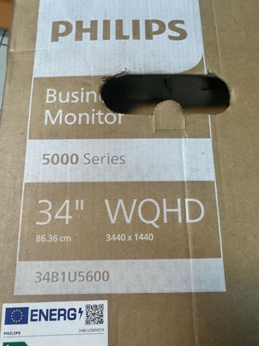 Monitor Philips 34" Wqhd nou sigilat