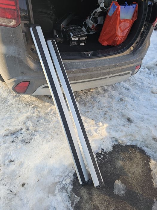 Bare transversale Thule Wing Bar Evo 120 cm pentru puncte fixe